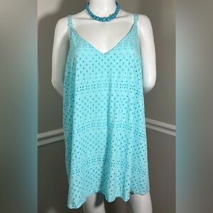 Torrid Eyelet Tank Top Size 5 Adjustable Straps